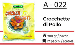 CROCCHETTE DI POLLO 700 GR A - 022