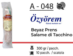 BEYAZ PRENS SALAME DI TACCHINO 300 GR A - 048