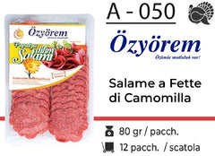 SALAME A FETTE DI CAMOMILLA 80 GR A - 050