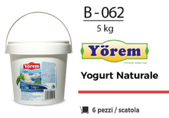 YOGURT NATURALE 5 KG B - 062
