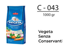 VEGETA 1000 GR C - 043