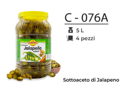 SOTTOACETO DI JALAPENO 5 L   C - 076A