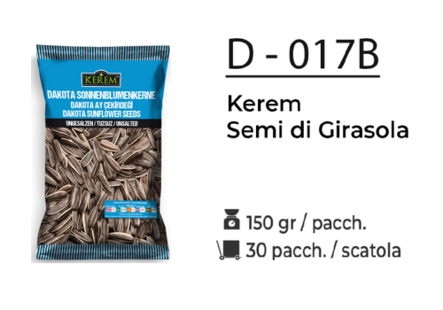 KEREM SEMI DI GIRASOLA 150GR D - 017B
