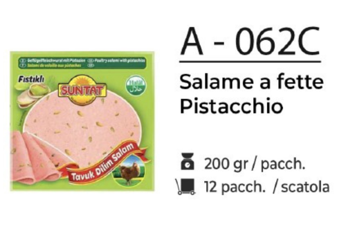 SALAME A FETTE PISTACCHIO A - 062C