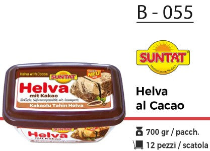 HELVA AL CACAO 700 GR  B - 055