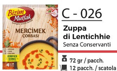 ZUPPA DI LENTICHHIE  72 GR C - 026