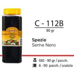 SPEZIE SEME NERO 90GR C - 112B