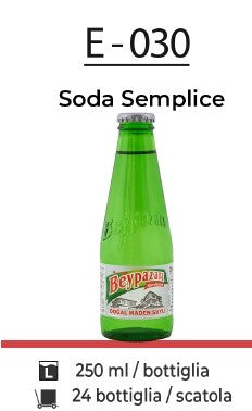 SODA SEMPLICE 250ML E - 030