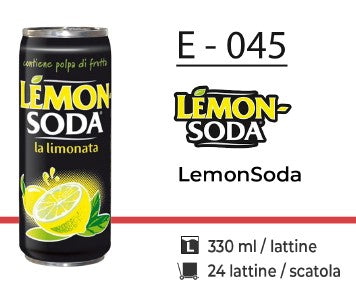 LEMON SODA 330ML E - 045