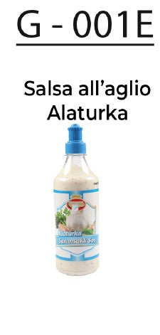 SALSA ALL'AGLIO ALATURKA  500ML G - 01E