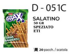 SALATINO SPEZIATO 50GR  D - 051C