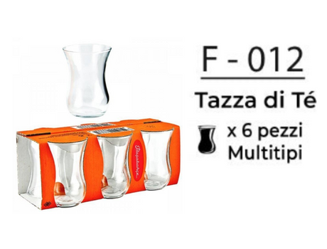 TAZZA DI TE  6 PEZZI F - 012