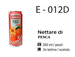 NETTARE DI PESCA 330 ML  LATTINE E - 012D