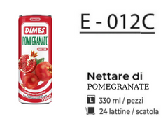 NETTARE DI POMEGRANATE 330 ML  LATTINE E - 012C