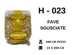 FAVE SGUSCIATE 400 GR  H - 023