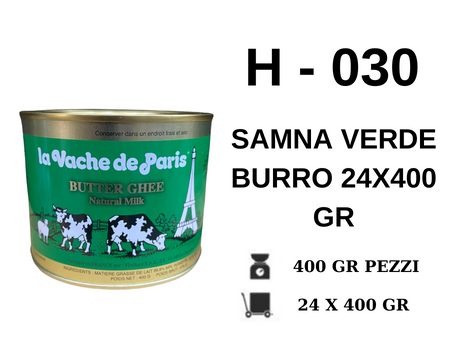 SAMNA VERDE BURRO 400 GR H - 030