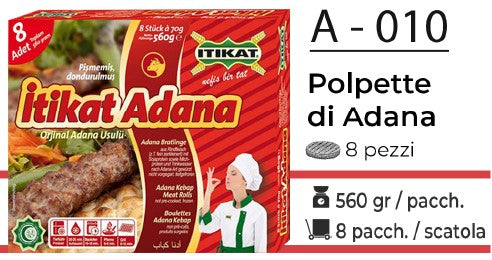 POLPETTE DI ADANA 8 PEZZI A - 010