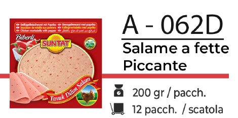 SALAME A FETTE PICCANTE A - 062D