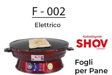 FOGLI PER PANE ELETTRICO F - 02