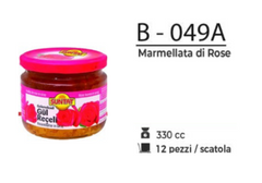 MARMELLATA DI ROSE  330 CC B - 049A