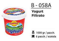 YOGURT FILTRATO 1000 GR  B - 058A
