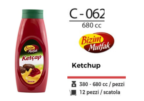 KETCHUP 680 CC   C - 062